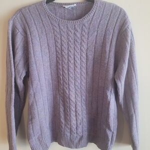 Women's Talbots WOOL Knit Sweater Size M